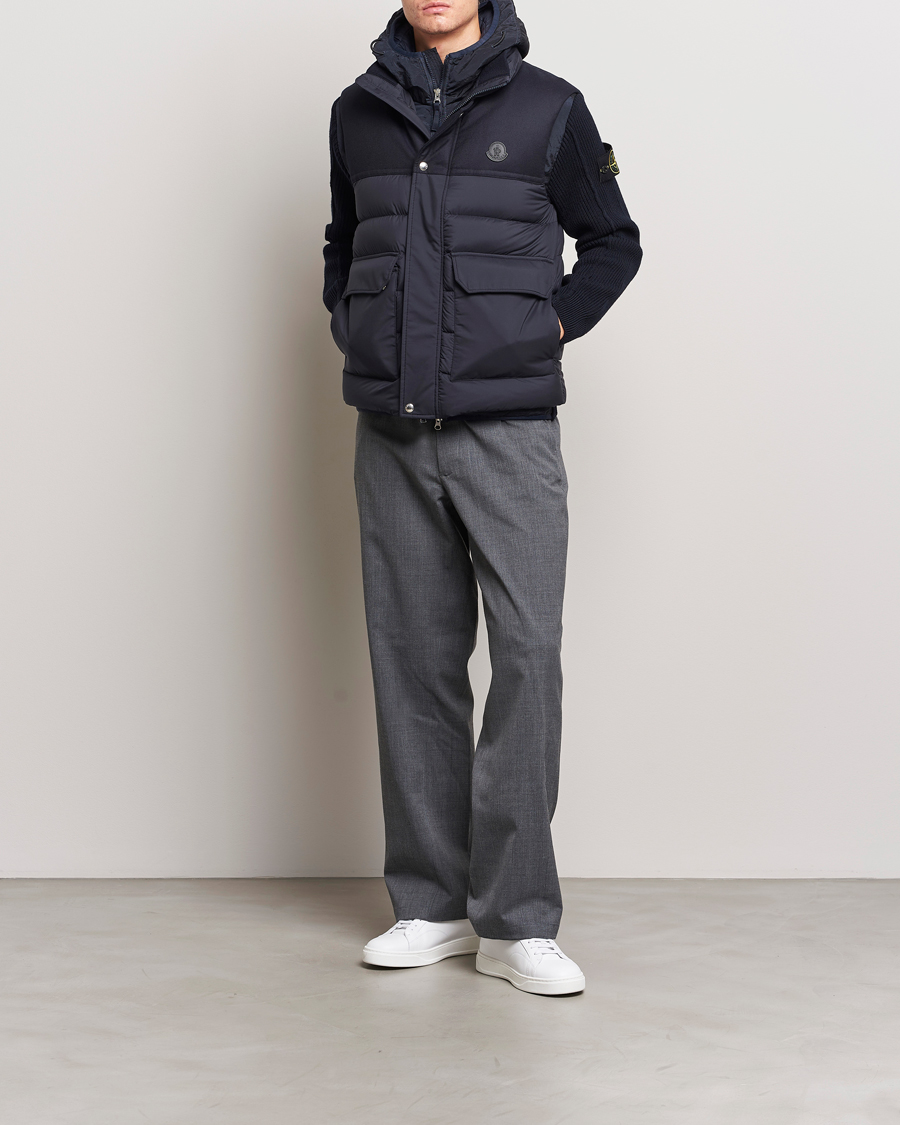 Homme | Manteaux Et Vestes | Moncler | Rance Down Vest Navy