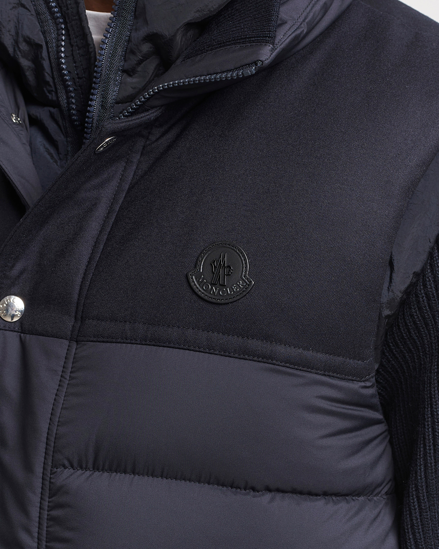 Homme | Manteaux Et Vestes | Moncler | Rance Down Vest Navy