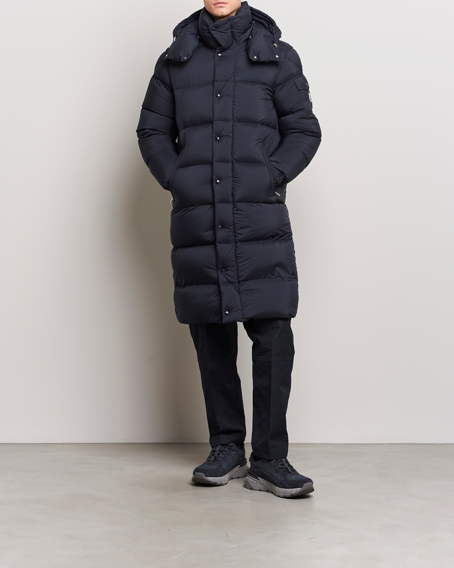 Homme | Manteaux Et Vestes | Moncler | Hanoverian Long Down Parka Navy