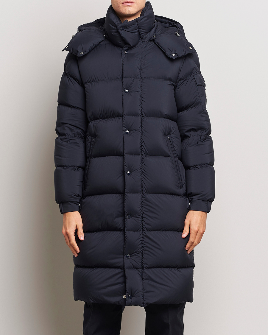Homme | Manteaux Et Vestes | Moncler | Hanoverian Long Down Parka Navy