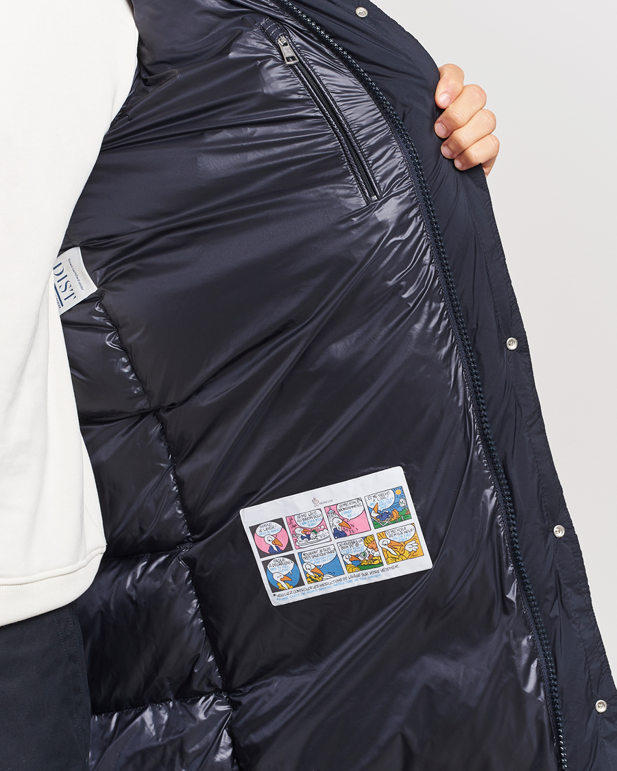 Homme | Manteaux Et Vestes | Moncler | Hanoverian Long Down Parka Navy