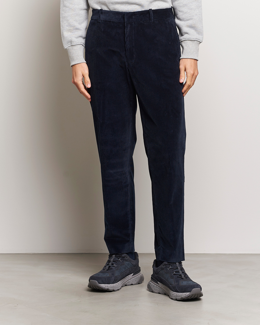 Heren | Broeken | Moncler | Corduroy Pants Navy