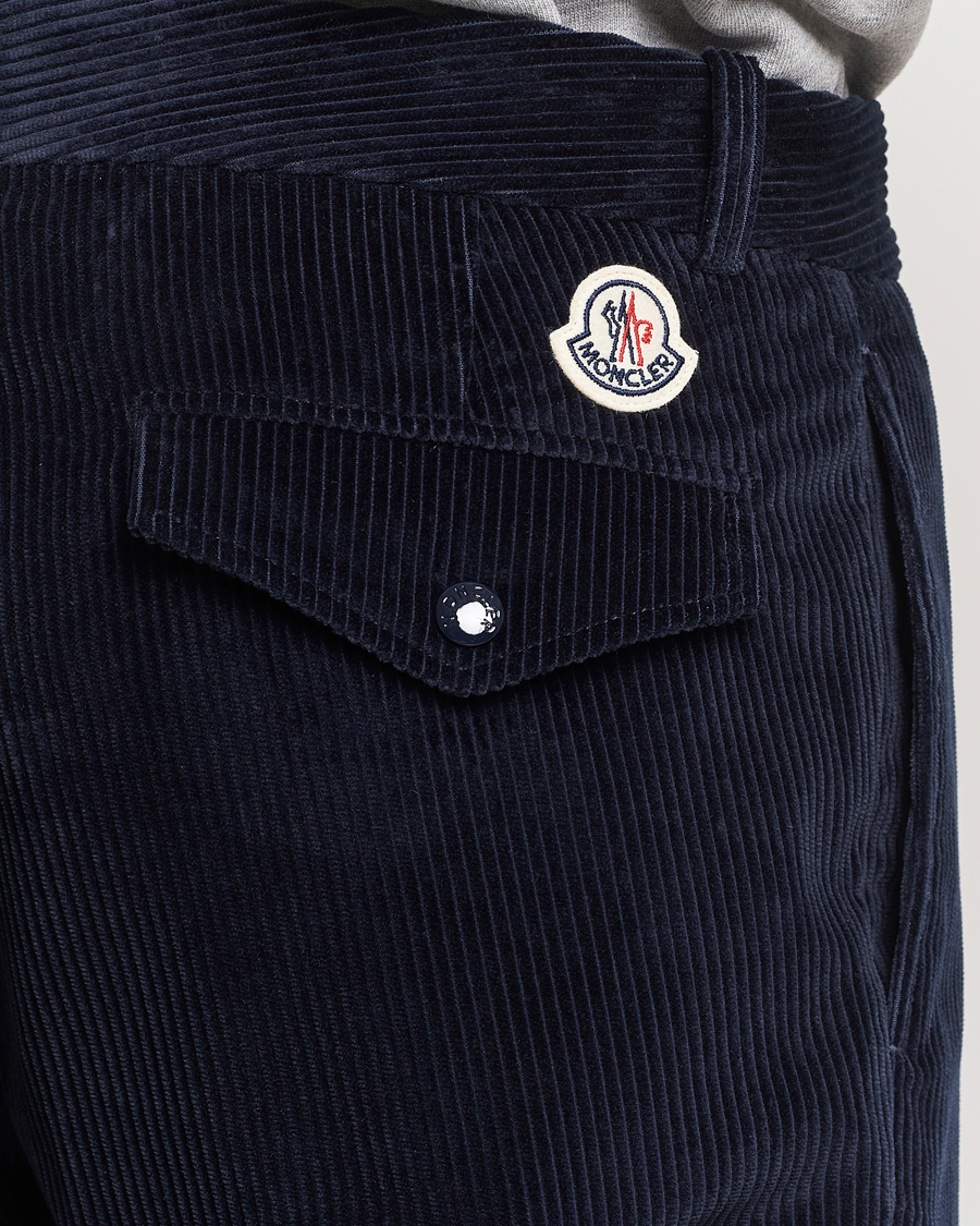 Heren | Broeken | Moncler | Corduroy Pants Navy