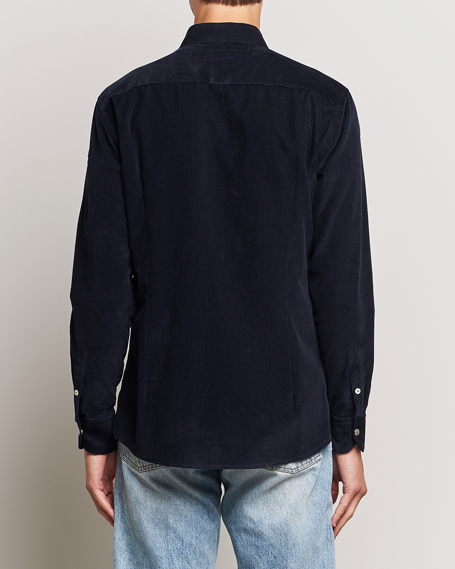 Heren | Overhemden | Moncler | Corduroy Casual Shirt Navy