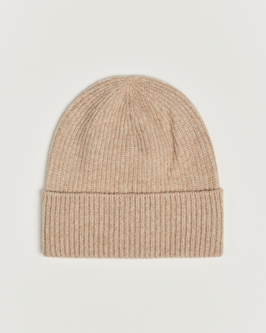 Heren | Moncler Cashmere Beanie Beige | Moncler | Cashmere Beanie Beige