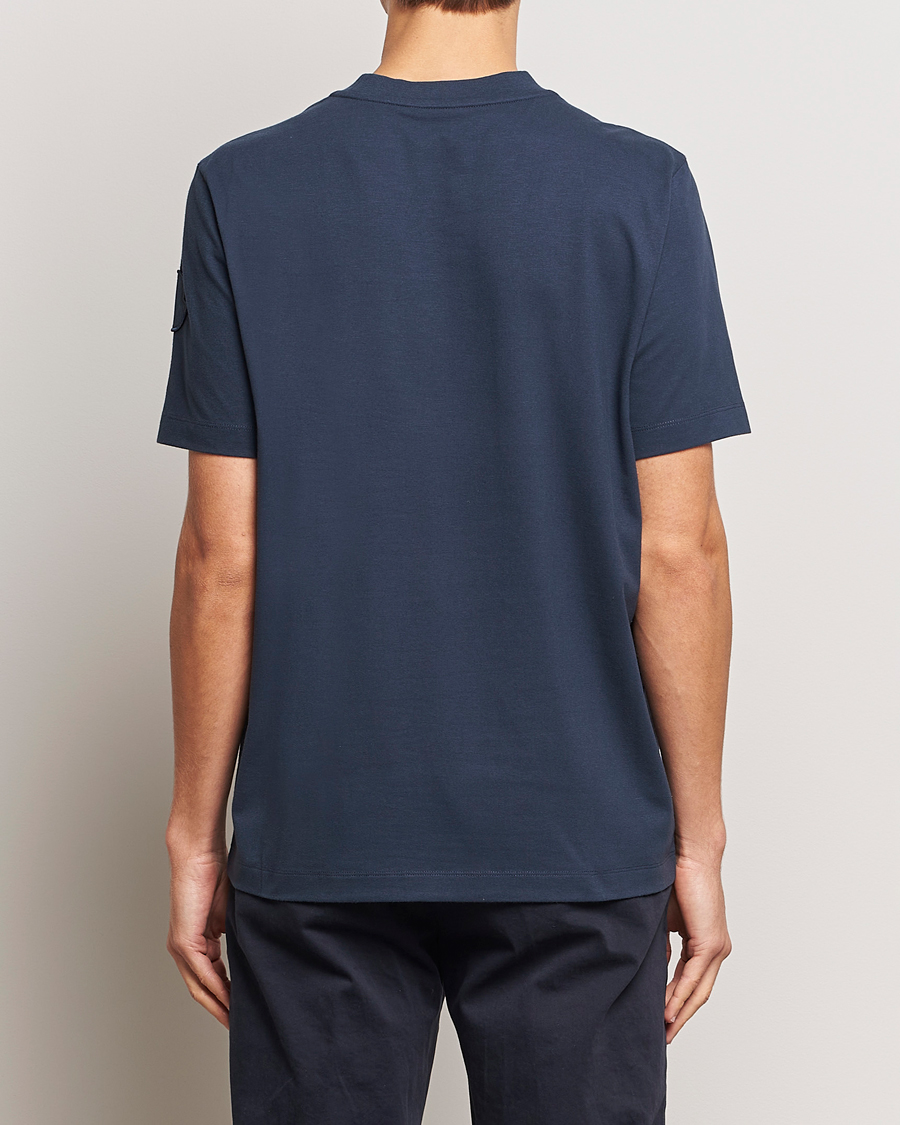 Homme | T-shirts | Moncler | Lettering T-Shirt Navy