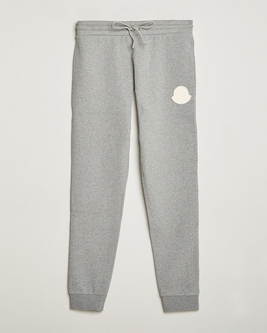Homme | Pantalons | Moncler | Patch Logo Sweatpants Light Grey