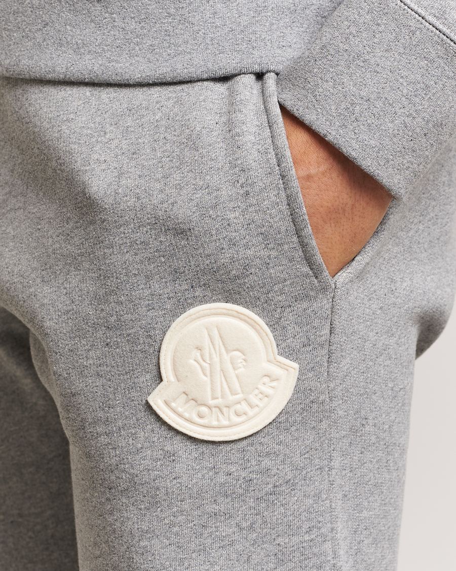 Homme | Pantalons | Moncler | Patch Logo Sweatpants Light Grey