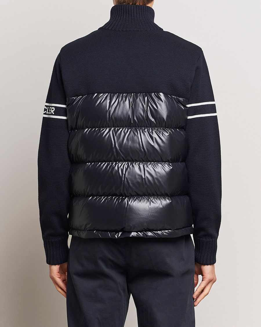 Homme | Manteaux Et Vestes | Moncler | Down Hybrid Jacket Navy