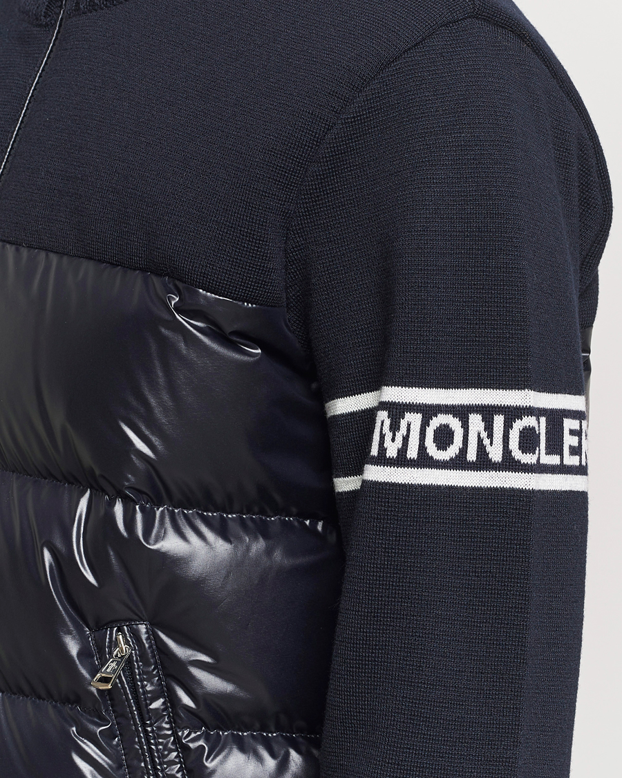 Homme | Manteaux Et Vestes | Moncler | Down Hybrid Jacket Navy