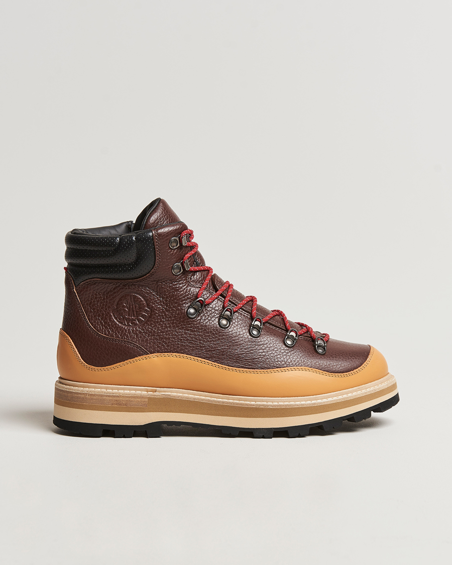 Homme | Moncler Peka Trek Hiking Boots Brown/Beige | Moncler | Peka Trek Hiking Boots Brown/Beige