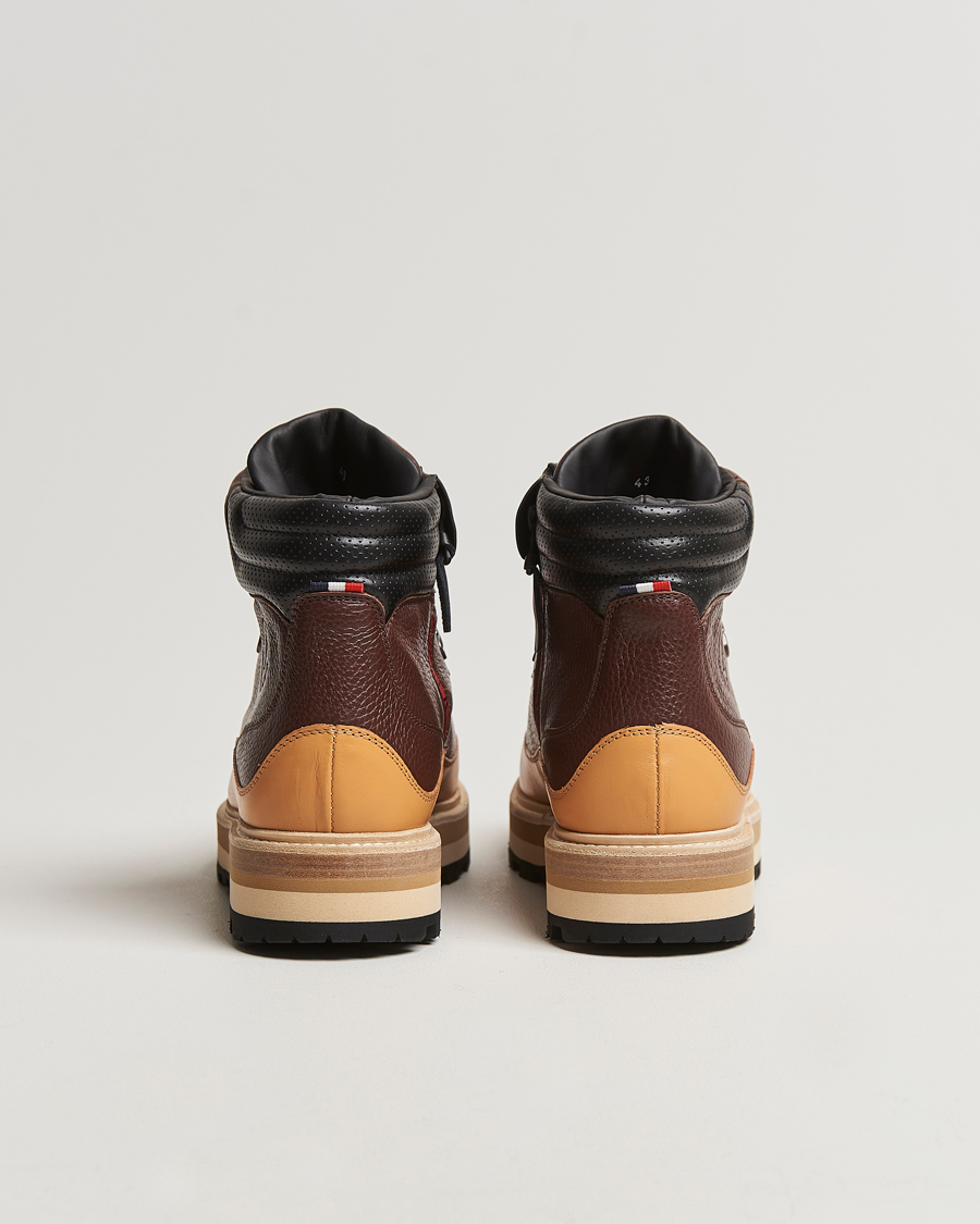 Homme | Moncler Peka Trek Hiking Boots Brown/Beige | Moncler | Peka Trek Hiking Boots Brown/Beige