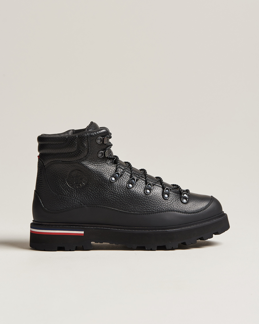 Homme | Moncler Peka Trek Hiking Boots Black/Navy | Moncler | Peka Trek Hiking Boots Black/Navy