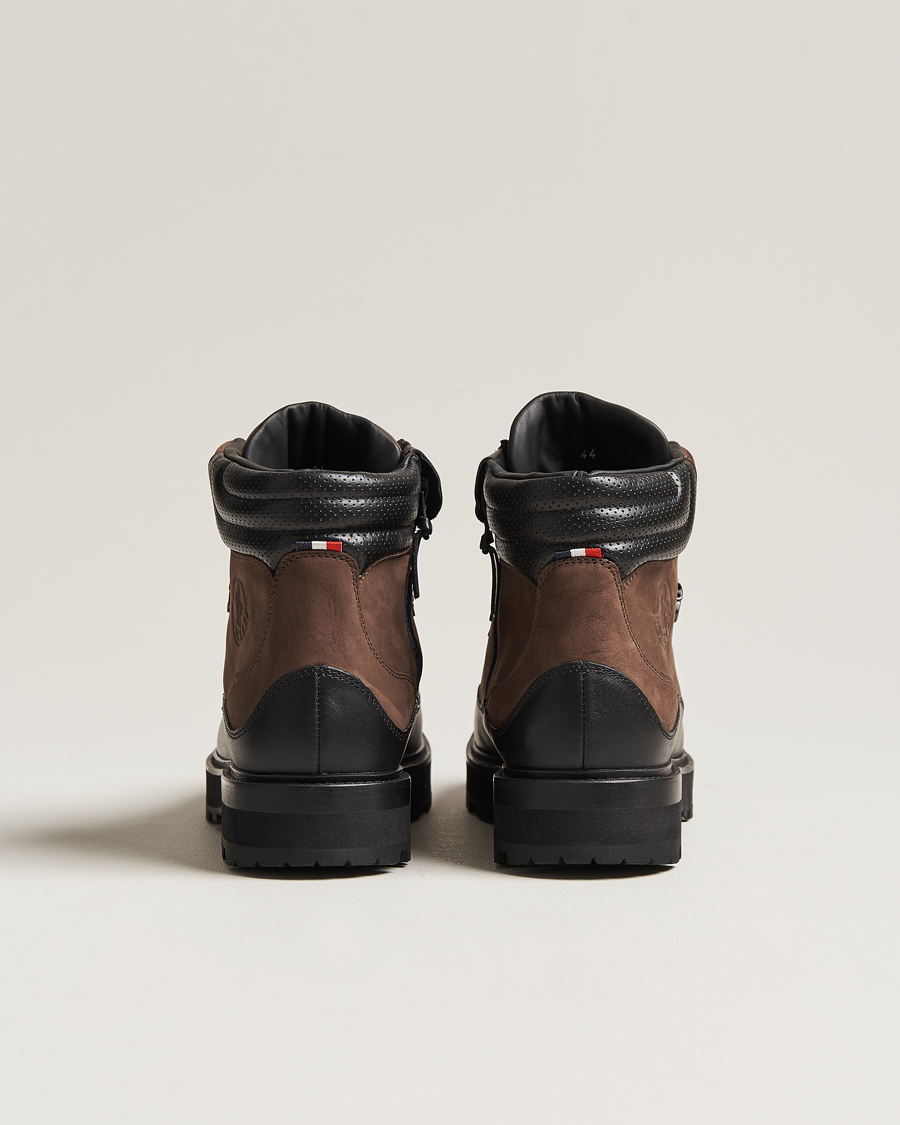 Homme | Moncler Peka Trek Hiking Boots Brown/Black | Moncler | Peka Trek Hiking Boots Brown/Black