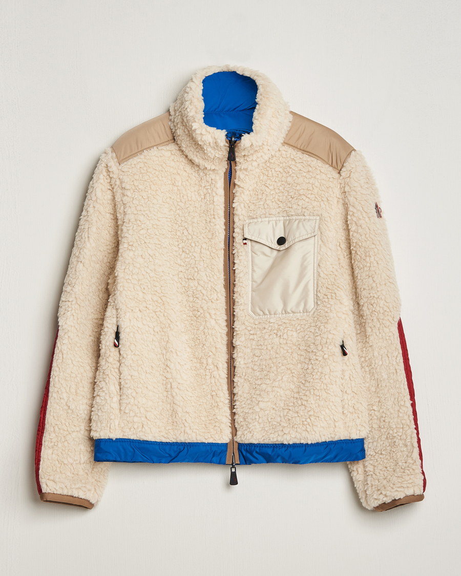 Homme | Manteaux Et Vestes | Moncler Grenoble | Plattiers Fleece Bomber Off White