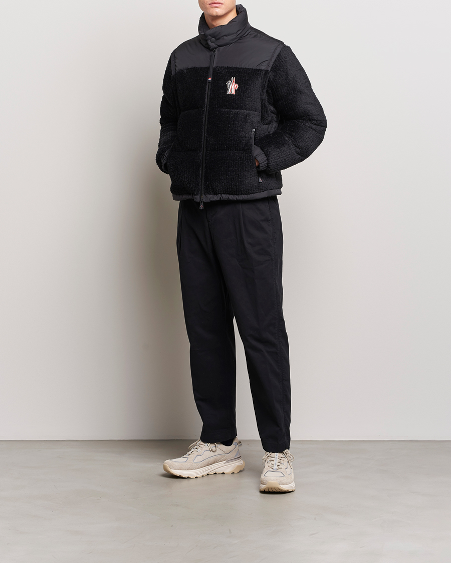 Heren | Jassen | Moncler Grenoble | Graniers Velvet Down Jacket Black
