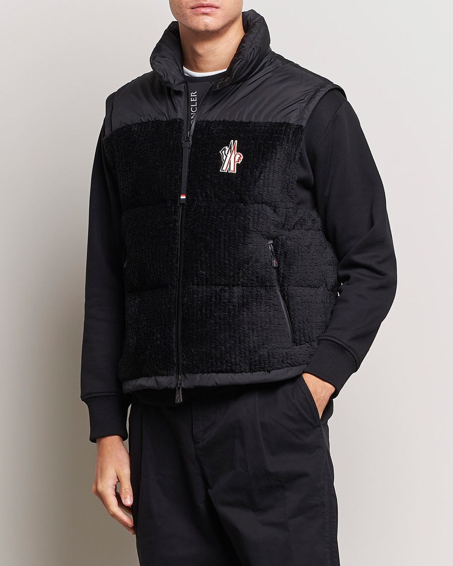 Heren | Jassen | Moncler Grenoble | Graniers Velvet Down Jacket Black