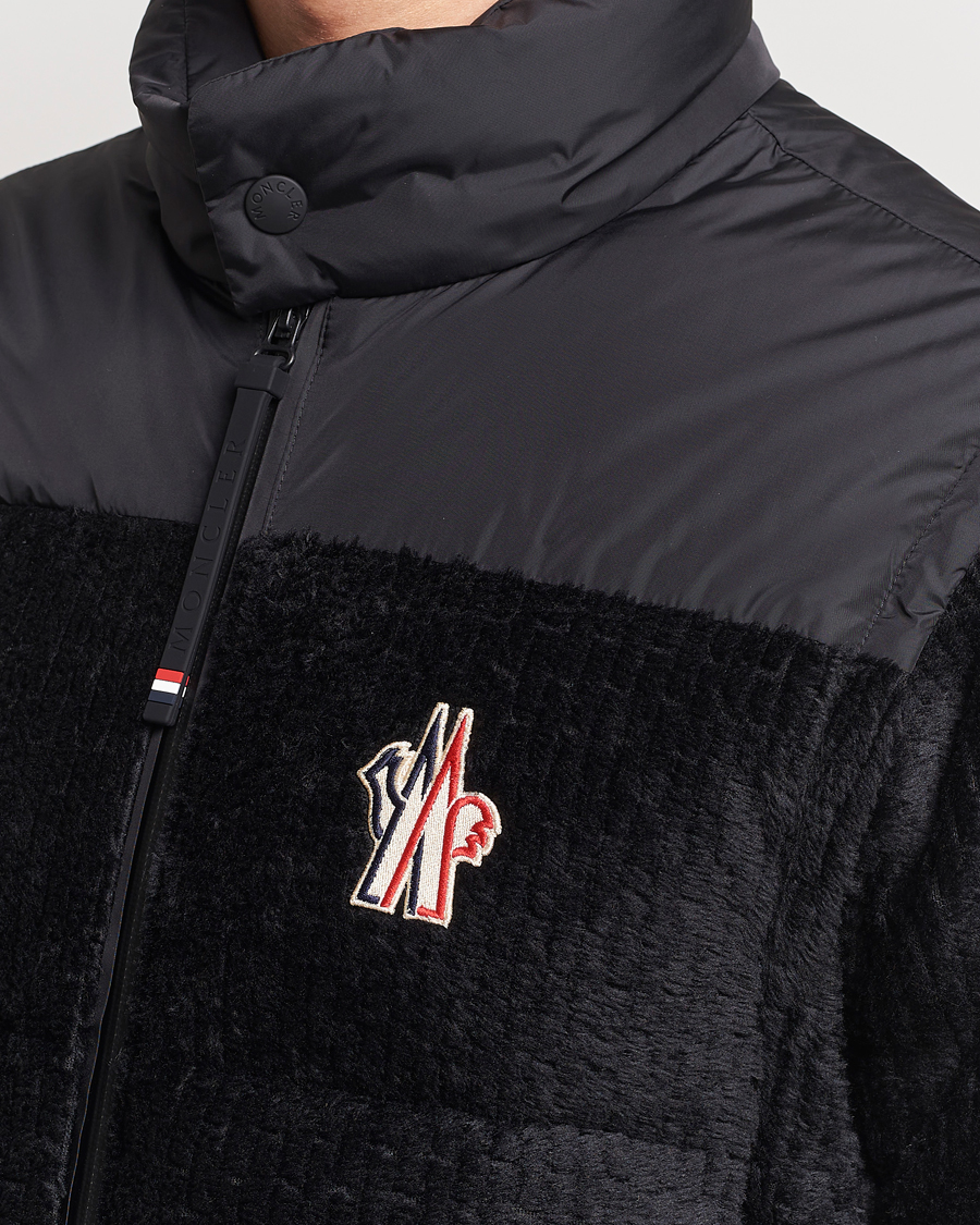 Heren | Jassen | Moncler Grenoble | Graniers Velvet Down Jacket Black