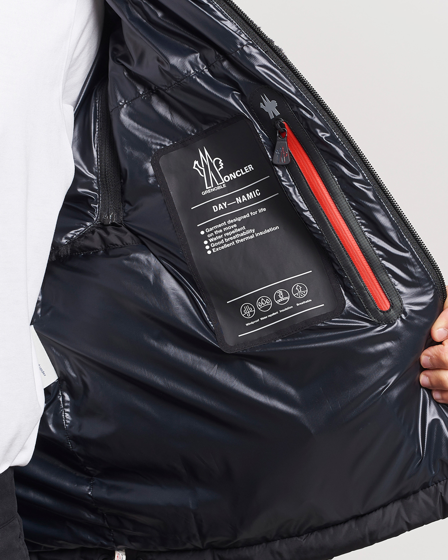 Heren | Jassen | Moncler Grenoble | Graniers Velvet Down Jacket Black