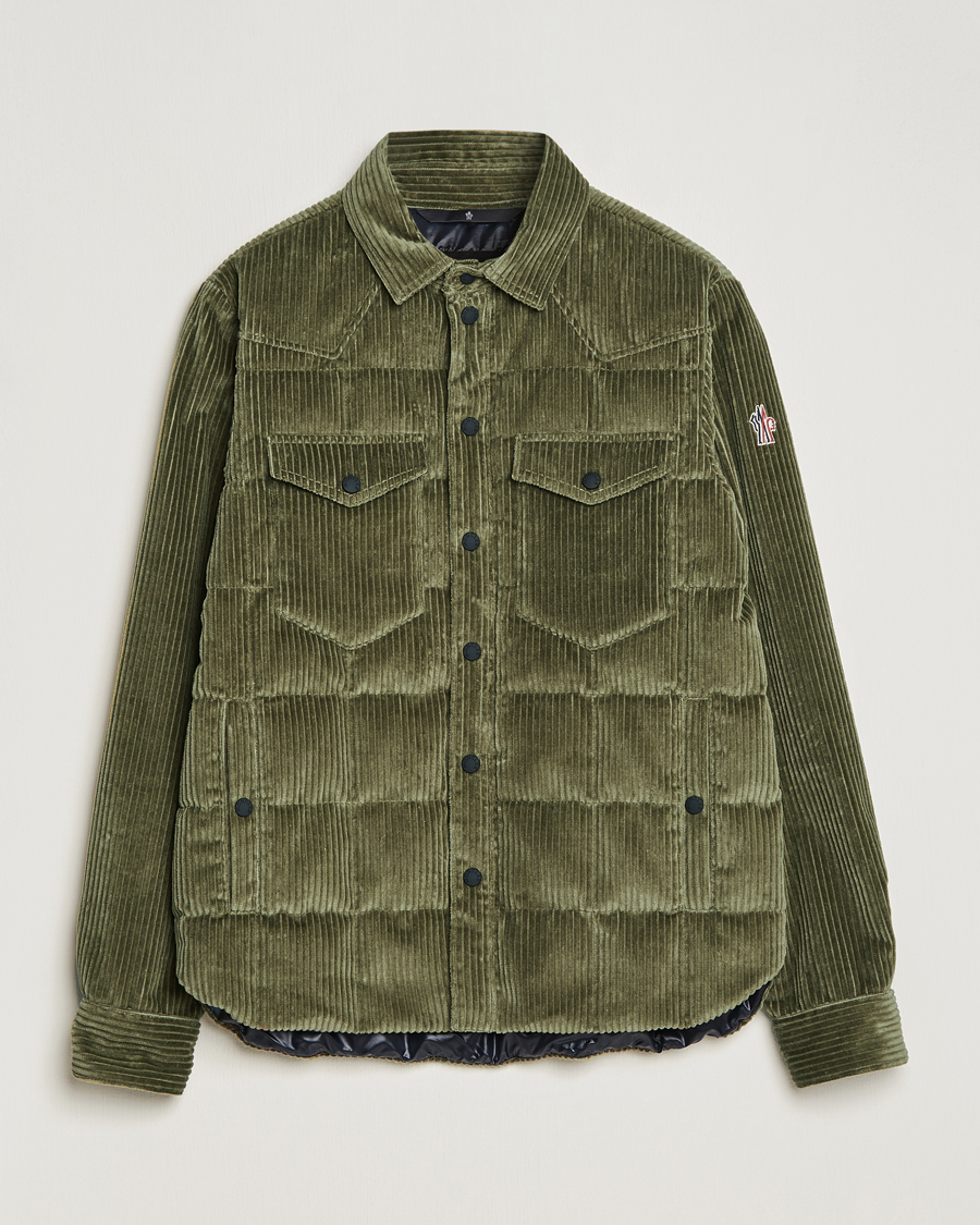 Homme | Manteaux Et Vestes | Moncler Grenoble | Gelt Corduroy Shirt Jacket Olive