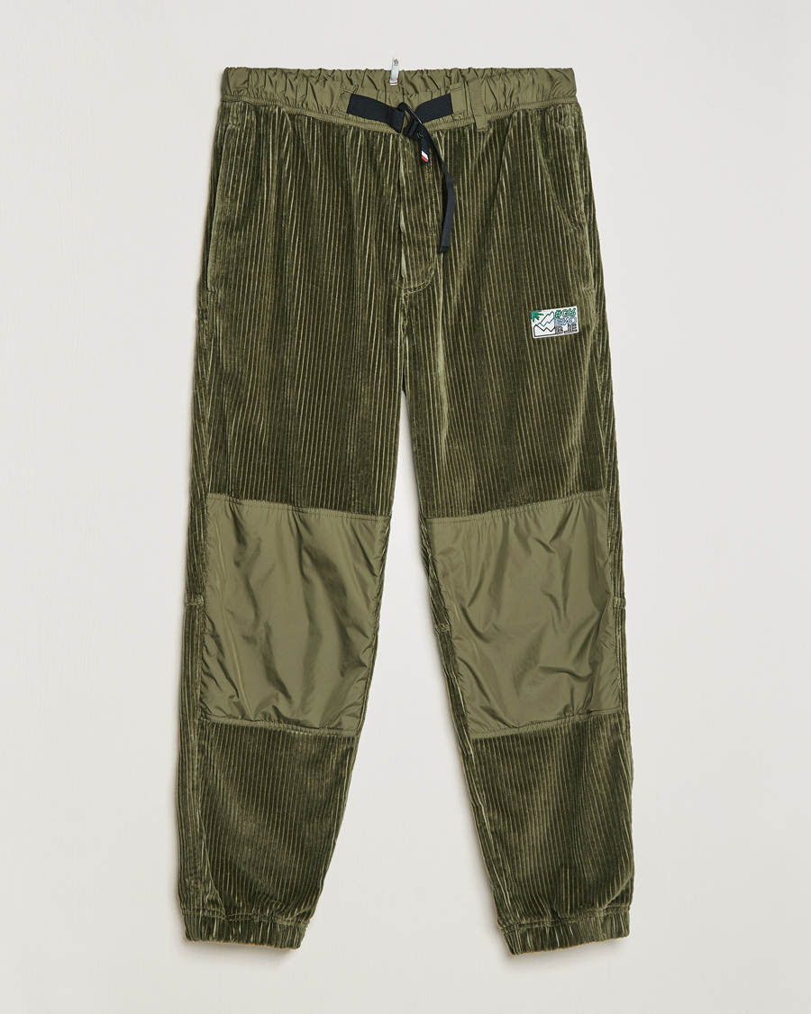 Homme | Pantalons | Moncler Grenoble | Tech Panel Corduroy Trousers Olive