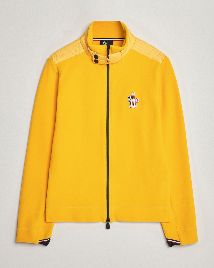 Homme | Pulls Et Tricots | Moncler Grenoble | Zip Cardigan Bright Yellow