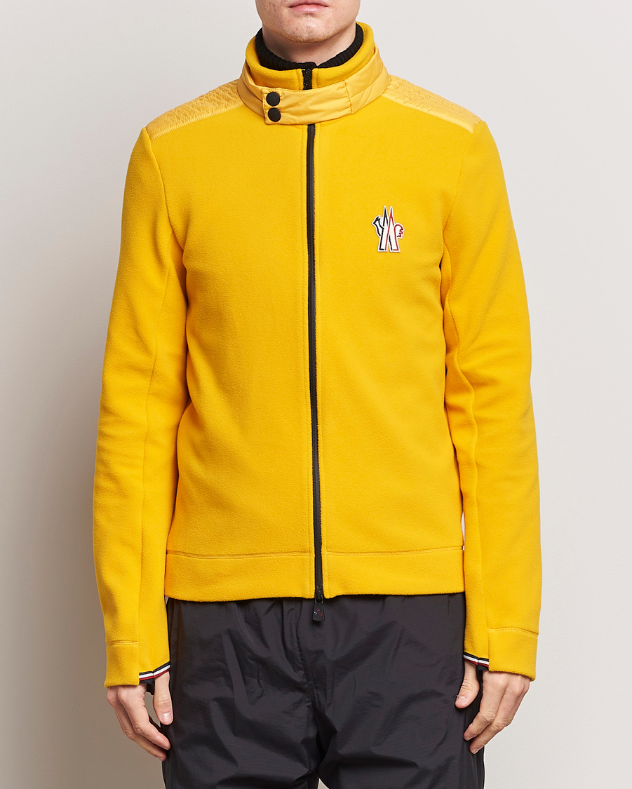 Homme | Pulls Et Tricots | Moncler Grenoble | Zip Cardigan Bright Yellow