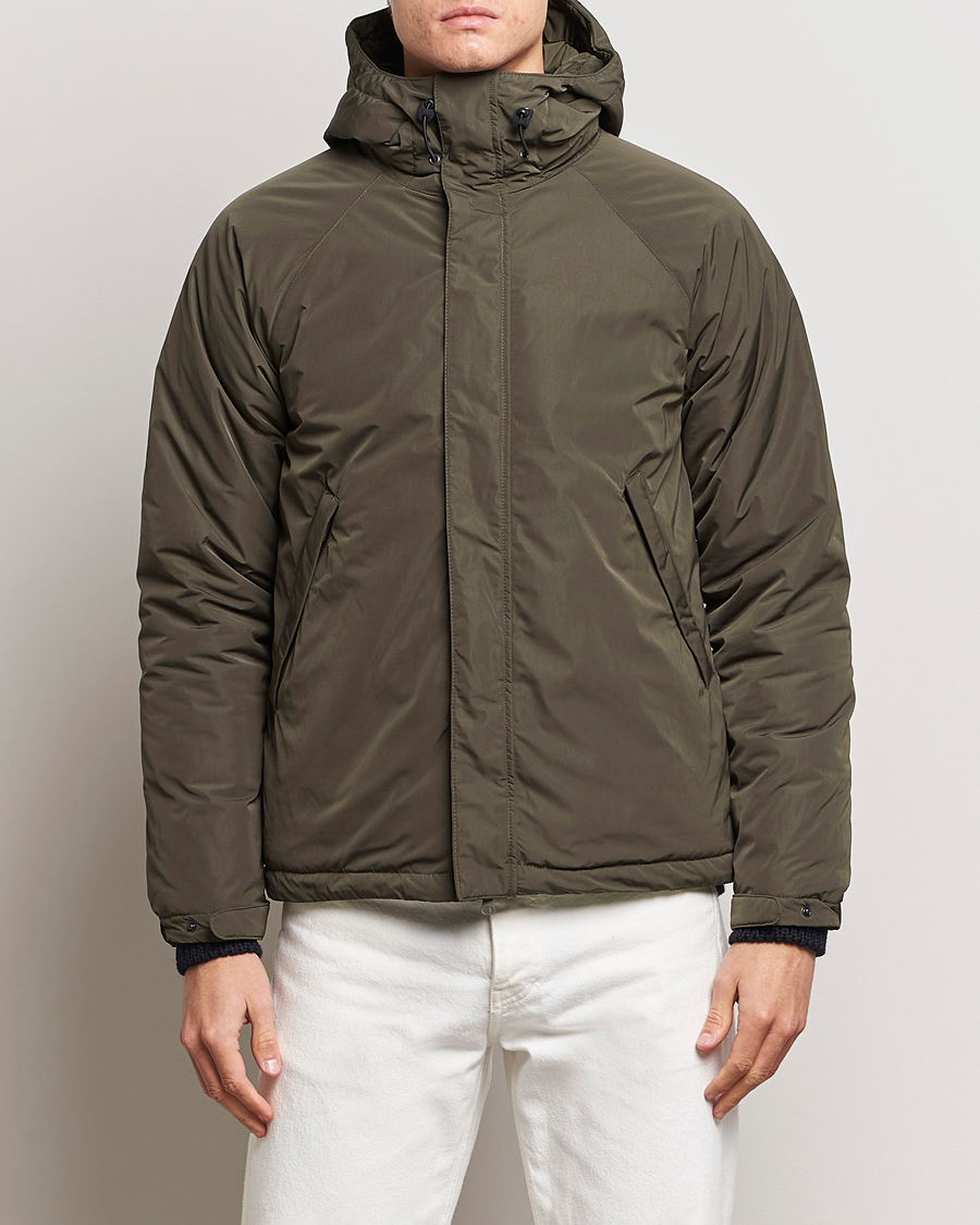 Homme | Manteaux Et Vestes | Aspesi | Winter Moon Hooded Jacket Dark Military
