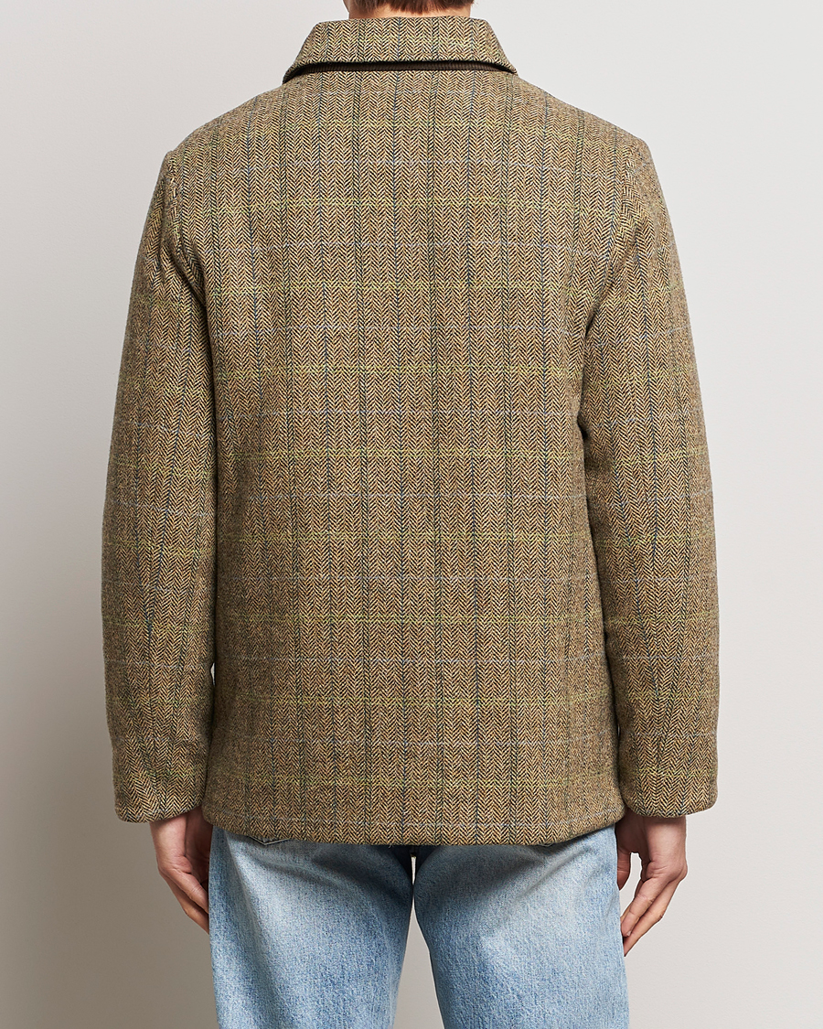 Heren | Jassen | Aspesi | Tweed Hunting Jacket Green Check