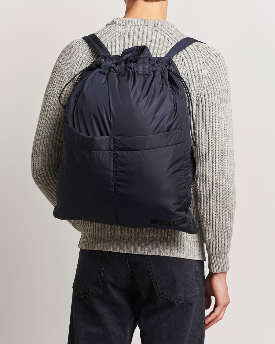 Homme | Aspesi Nylon Totebag Navy | Aspesi | Nylon Totebag Navy