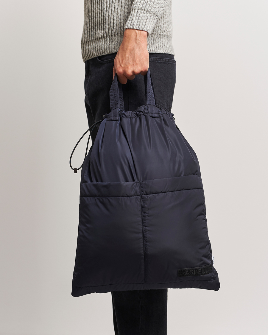 Homme | Aspesi Nylon Totebag Navy | Aspesi | Nylon Totebag Navy