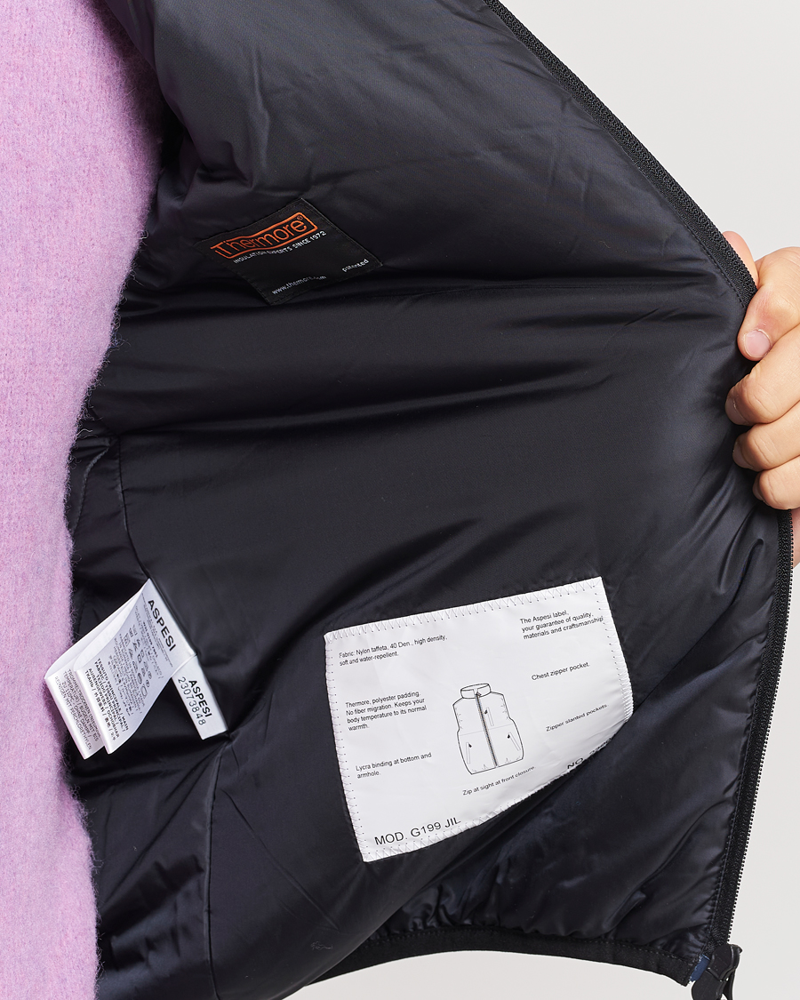 Heren | Jassen | Aspesi | Jil Padded Vest Black
