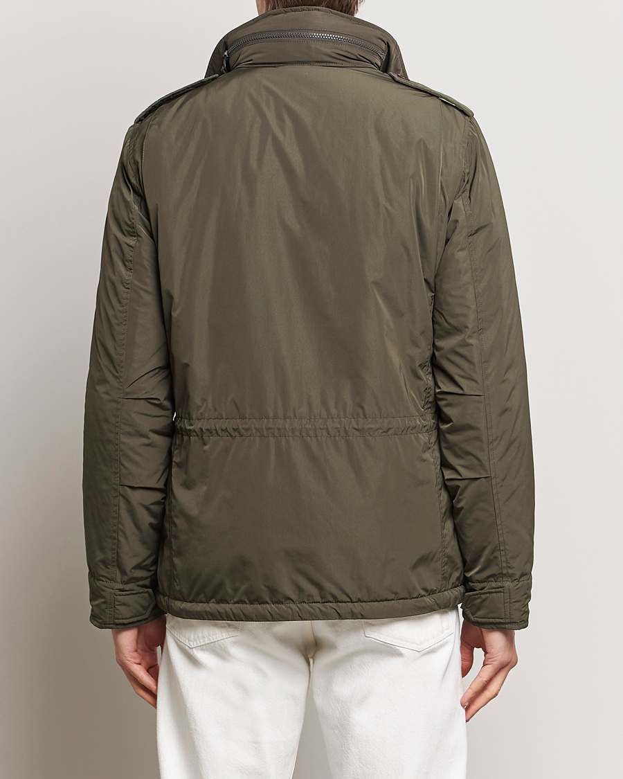Homme | Manteaux Et Vestes | Aspesi | Minifield Nylon Field Jacket Dark Military