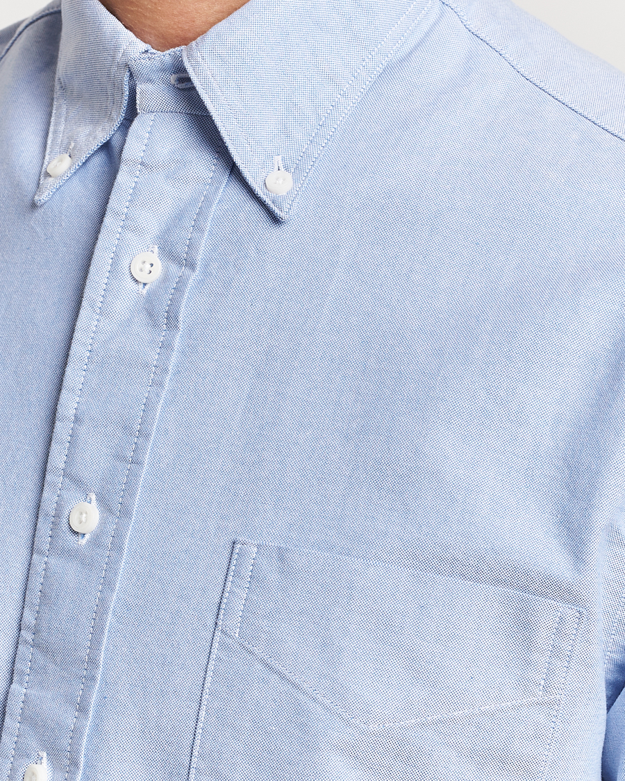 Homme | Chemises | Gitman Vintage | Button Down Oxford Shirt Light Blue