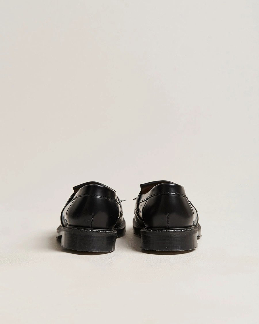 Heren | Instappers | Solovair | Tassel Loafer Black Shine