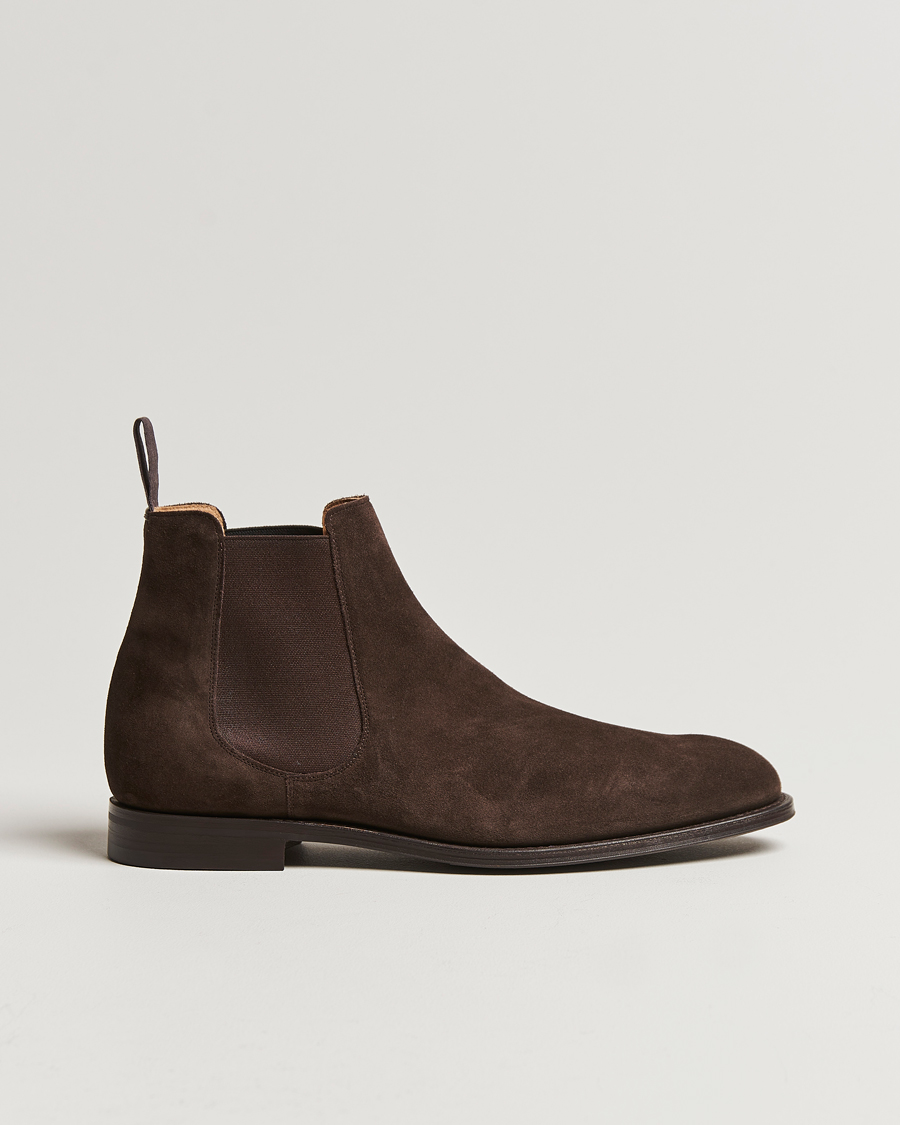 Heren | Laarzen | Church's | Amberley Chelsea Boots Brown Suede