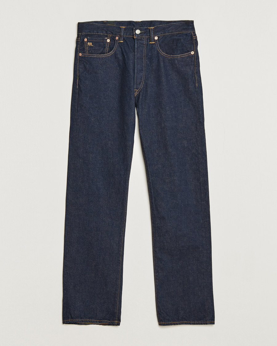 Homme | Jeans | RRL | Straight Leg 5-Pocket Denim Hillsview Wash