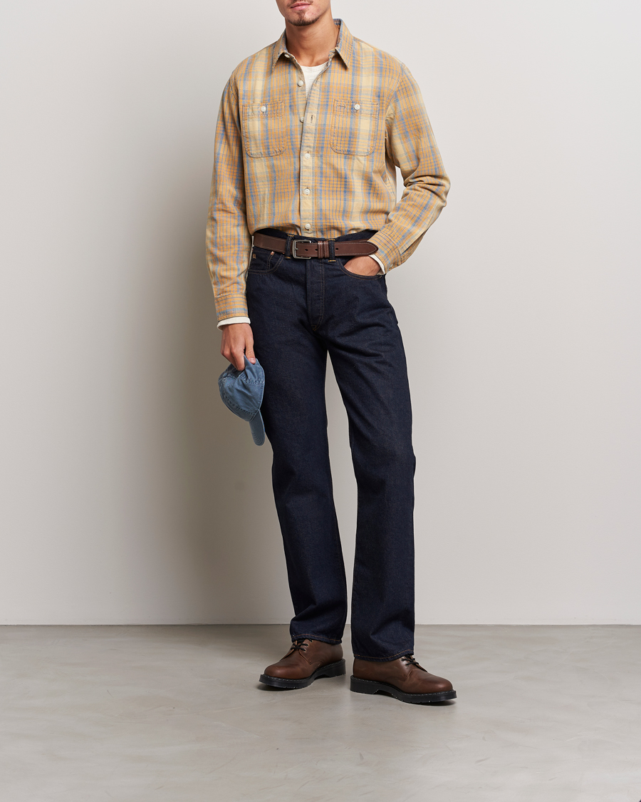 Homme | Jeans | RRL | Straight Leg 5-Pocket Denim Hillsview Wash