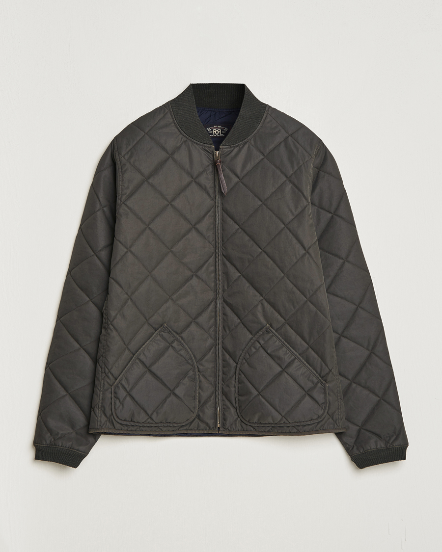 Homme | Manteaux Et Vestes | RRL | Benton Quilted Bomber Vintage Black