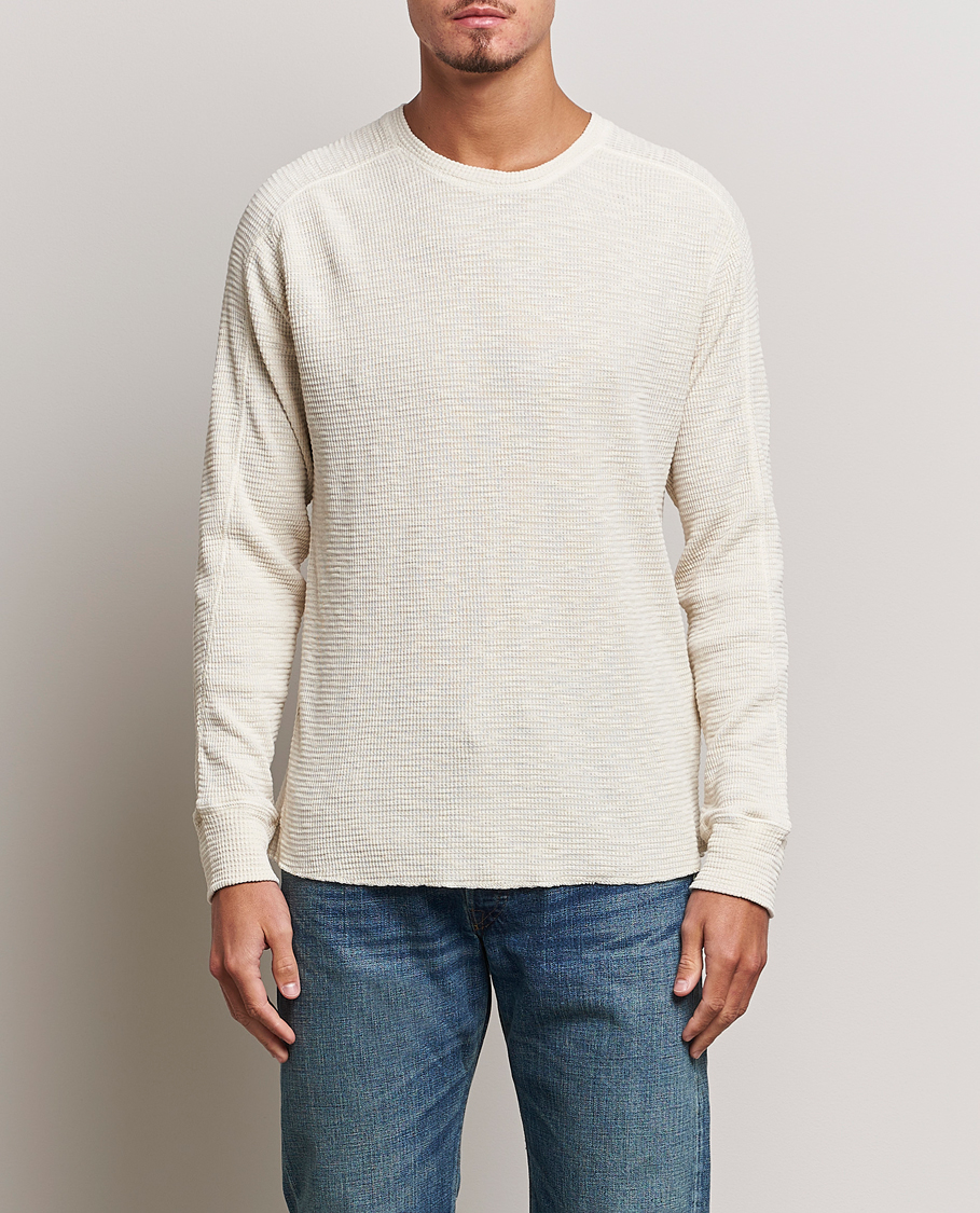 Homme | Pulls Et Tricots | RRL | Long Sleeve Henley Paper White