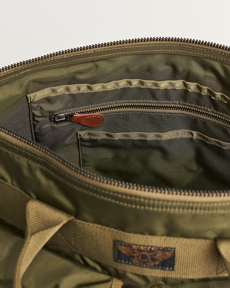 Homme | RRL Nylon Utility Day Tote Olive | RRL | Nylon Utility Day Tote Olive