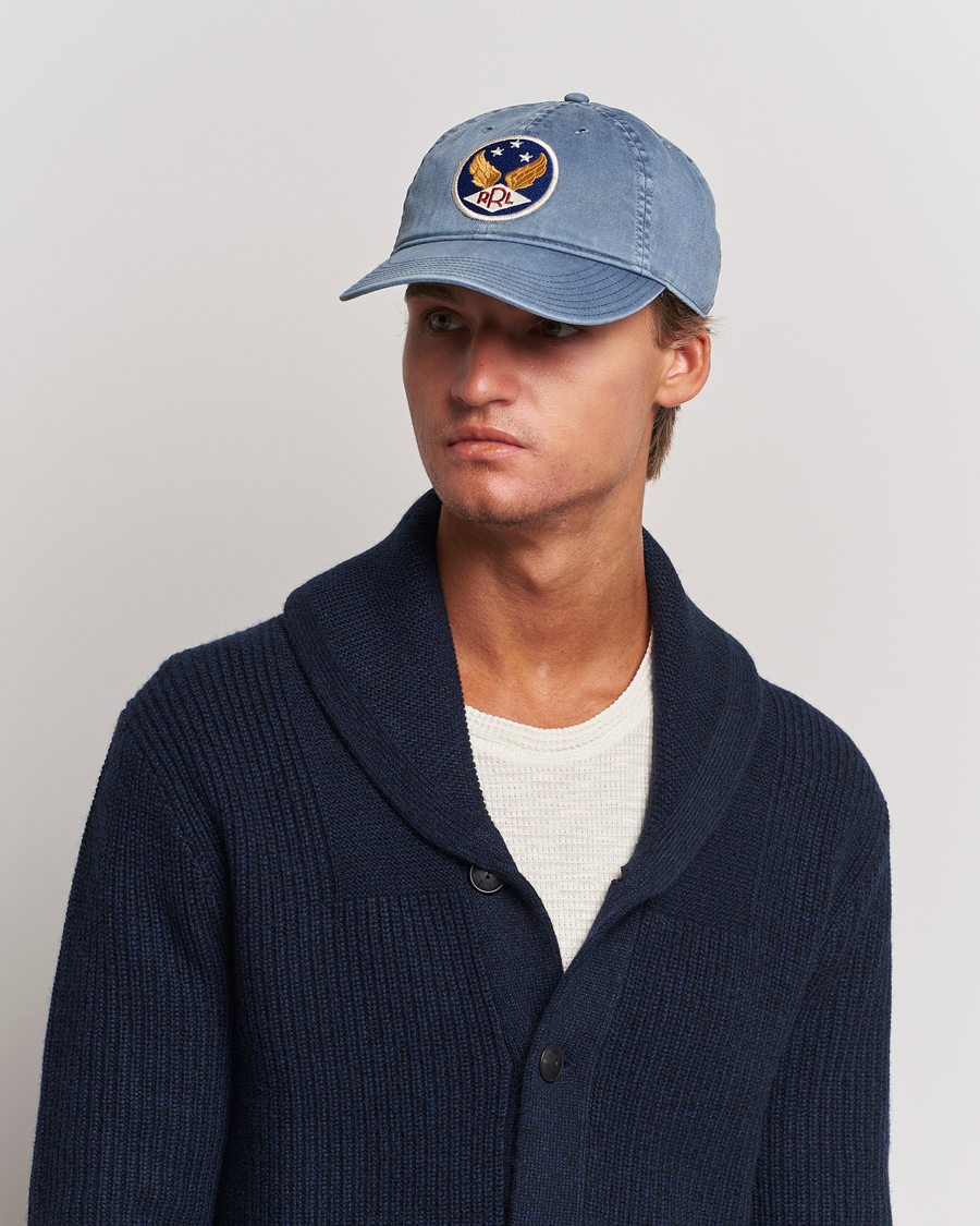 Homme | RRL Garment Dyed Ball Cap Midnight Blue | RRL | Garment Dyed Ball Cap Midnight Blue