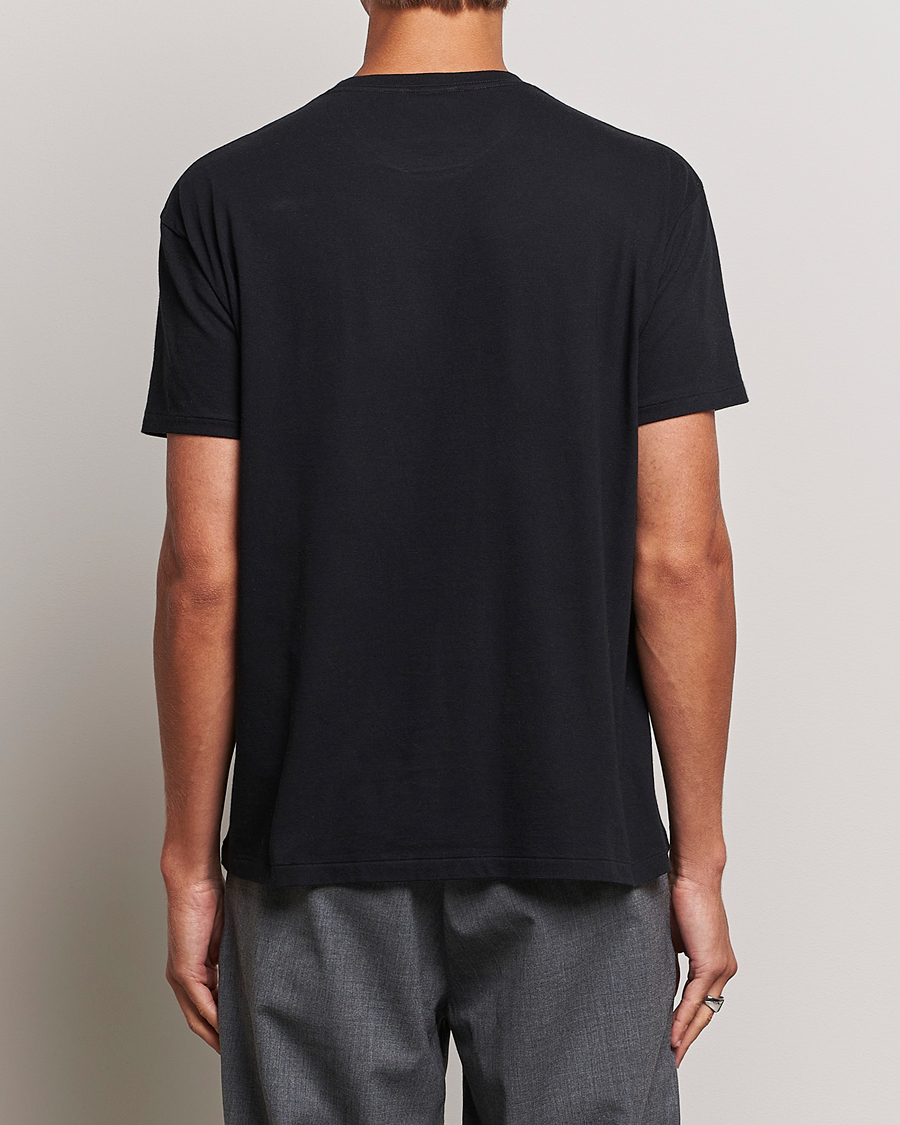 Homme | T-shirts | Auralee | Seamless Crew Neck T-Shirt Black