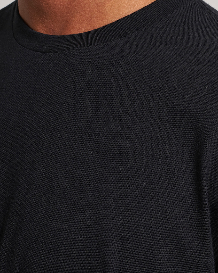Homme | T-shirts | Auralee | Seamless Crew Neck T-Shirt Black