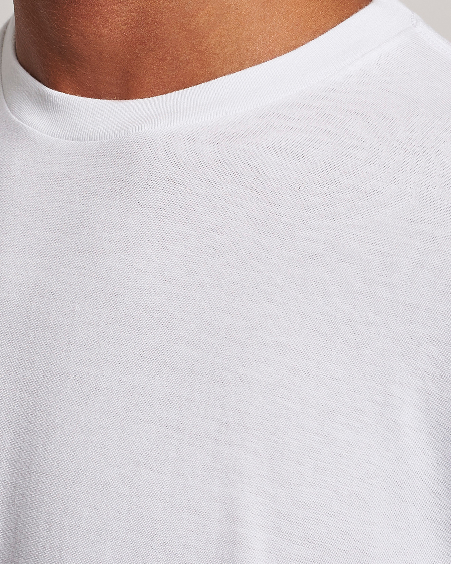 Homme | T-shirts | Auralee | Seamless Crew Neck T-Shirt White