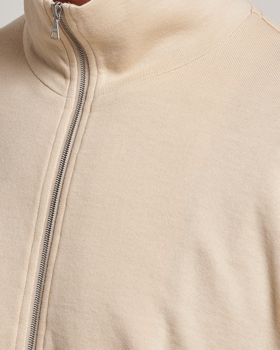 Homme | Pulls Et Tricots | Auralee | High Gauge Zip Blouson Light Beige