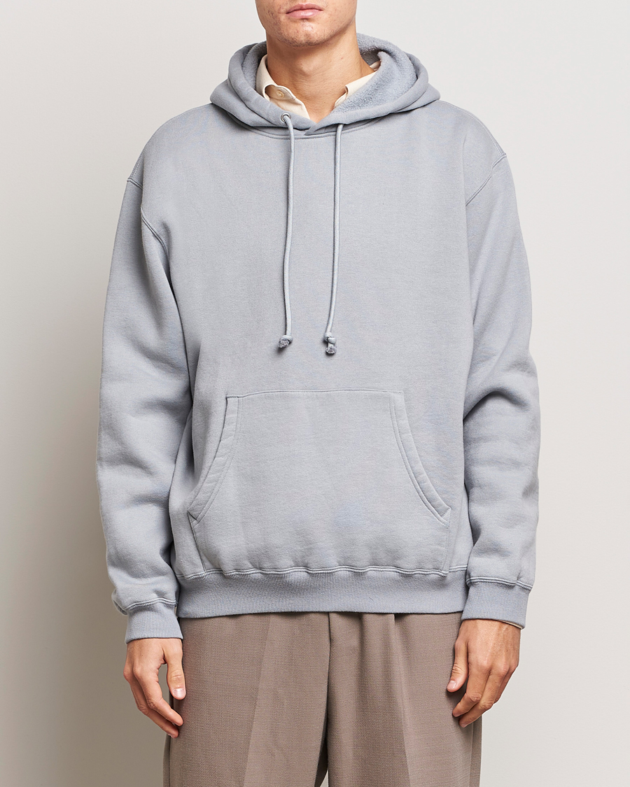 Homme | Pulls Et Tricots | Auralee | Smooth Soft Sweat Hoodie Blue Gray