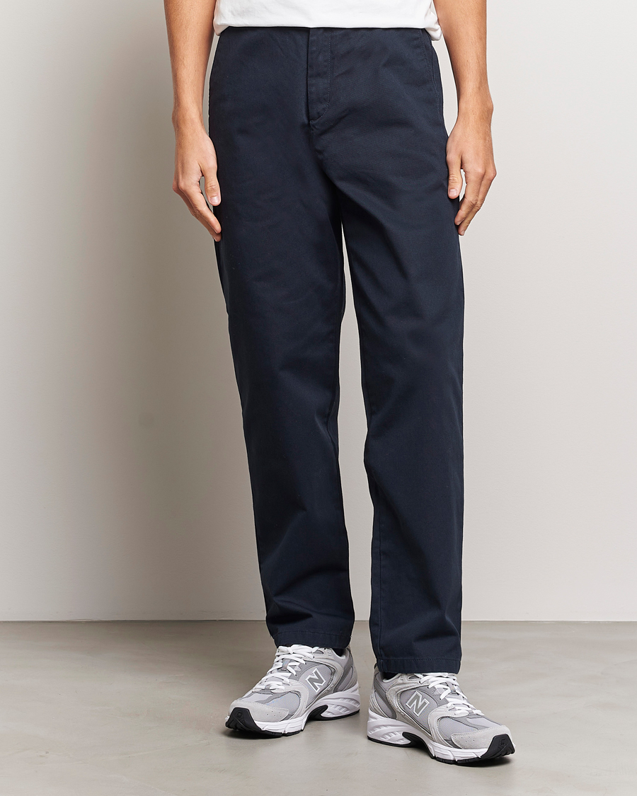 Homme | Pantalons | Samsøe Samsøe | Johnny Cotton Trousers Salute Navy