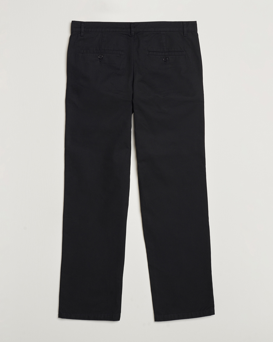 Heren | Broeken | Samsøe Samsøe | Johnny Cotton Trousers Black