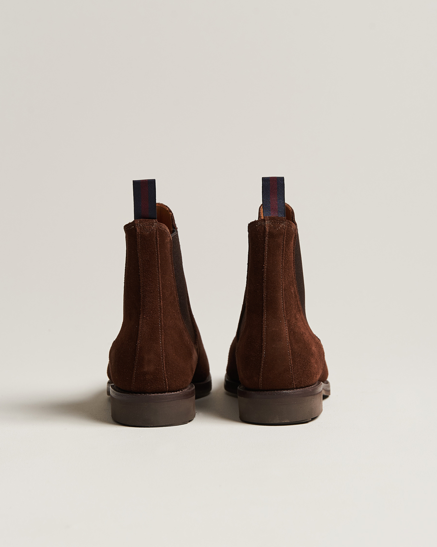 Homme | Sanders Liam Chelsea Boot Polo Snuff Suede | Sanders | Liam Chelsea Boot Polo Snuff Suede